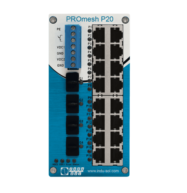 PROmesh P20 | 20 Port Managed IE Switch - Bild 2